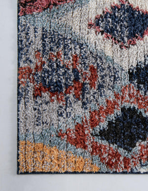 Blue 5' 1 x 8' Morocco Rectangle Rug