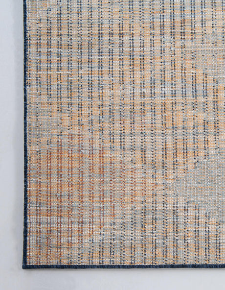 Blue 5' 1 x 8' Morocco Rectangle Area Rug 100% Polyester Traditional Classic Carpet for Moroccan Inspired Interior Design Home Decor for Sale at Rug Engine