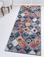 Blue 2' 2 x 6' 1 Morocco Runner Rug