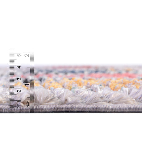 Multicolor 9' x 12' 2 Morocco Rectangle Area Rug 100% Polyester Traditional Classic Carpet for Moroccan Inspired Interior Design Home Decor for Sale at Rug Engine