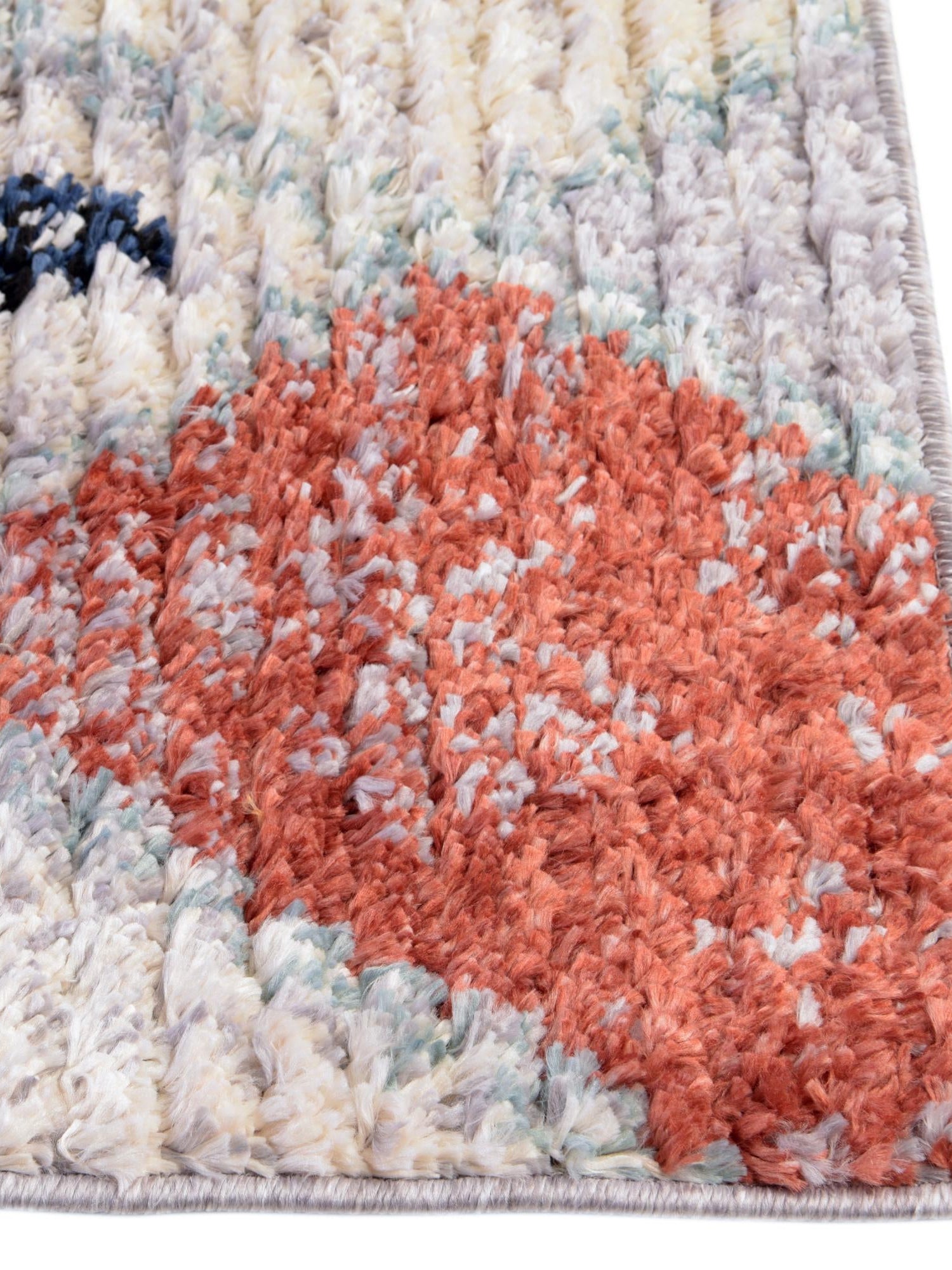 Multicolor 9' x 12' 2 Morocco Rectangle Area Rug 100% Polyester Traditional Classic Carpet for Moroccan Inspired Interior Design Home Decor for Sale at Rug Engine