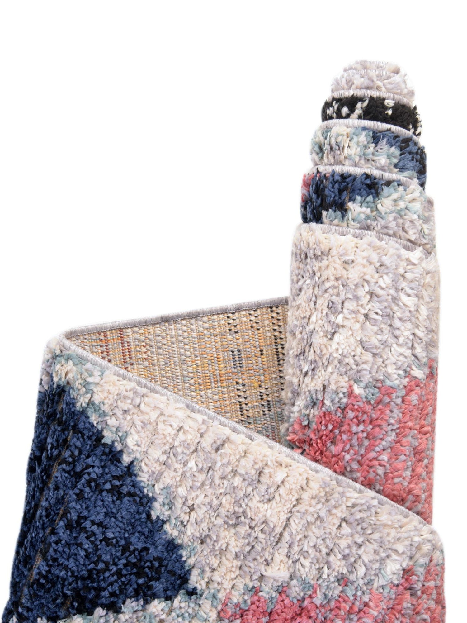 Multicolor 9' x 12' 2 Morocco Rectangle Area Rug 100% Polyester Traditional Classic Carpet for Moroccan Inspired Interior Design Home Decor for Sale at Rug Engine