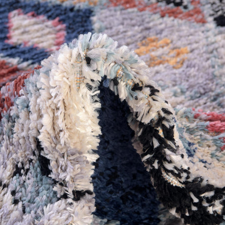 Multicolor 2' 7 x 10' Morocco Runner Area Rug 100% Polyester Traditional Classic Carpet for Moroccan Inspired Interior Design Home Decor for Sale at Rug Engine