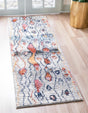 Multicolor 2' 2 x 6' 1 Morocco Runner Rug