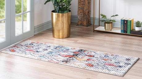 Multicolor 2' 2 x 6' 1 Morocco Runner Rug