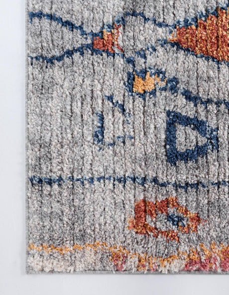 Multicolor 3' x 10' Morocco Runner Area Rug 100% Polyester Traditional Classic Carpet for Moroccan Inspired Interior Design Home Decor for Sale at Rug Engine