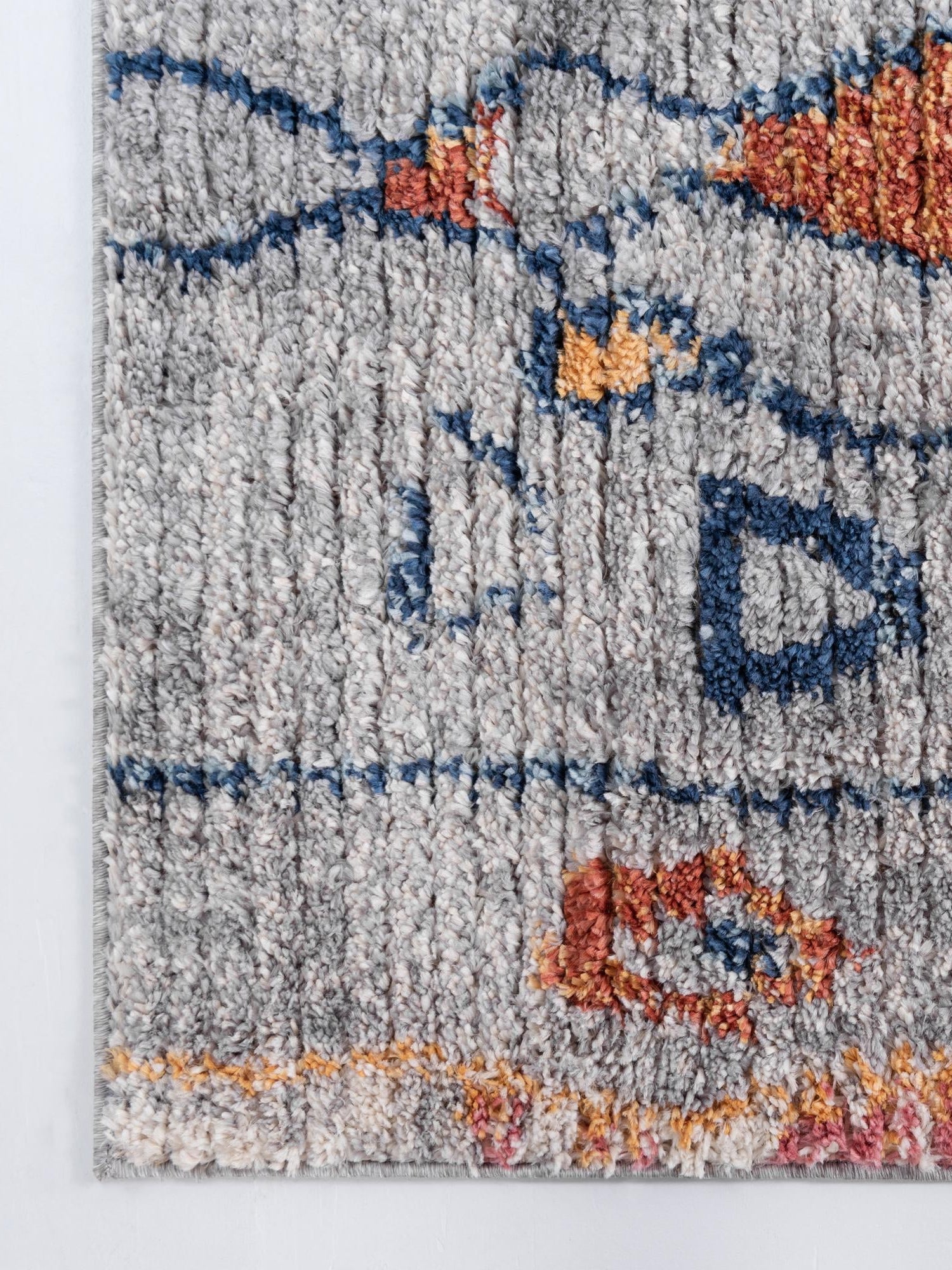 Multicolor 2' 2 x 6' 1 Morocco Runner Area Rug 100% Polyester Traditional Classic Carpet for Moroccan Inspired Interior Design Home Decor for Sale at Rug Engine