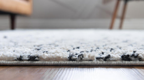 Ivory 3' x 10' Morocco Runner Area Rug 100% Polyester Traditional Classic Carpet for Moroccan Inspired Interior Design Home Decor for Sale at Rug Engine