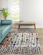 Multicolor 2' 2 x 3' 1 Morocco Rectangle Rug