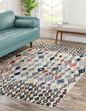 Multicolor 2' 2 x 3' 1 Morocco Rectangle Rug