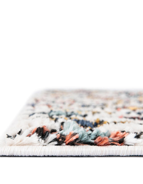 Multicolor 2' 2 x 6' Morocco Runner Area Rug 100% Polyester Traditional Classic Carpet for Moroccan Inspired Interior Design Home Decor for Sale at Rug Engine