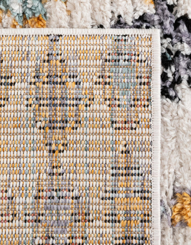 Multicolor 3' x 10' Morocco Runner Rug