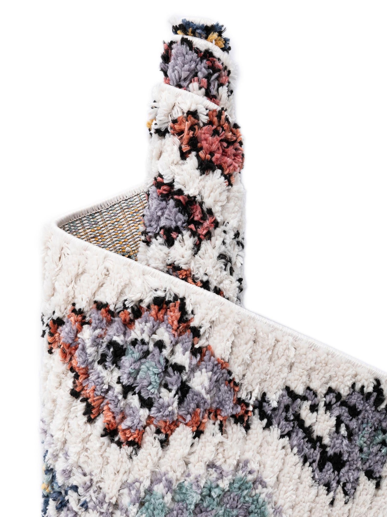 Multicolor 3' x 10' Morocco Runner Area Rug 100% Polyester Traditional Classic Carpet for Moroccan Inspired Interior Design Home Decor for Sale at Rug Engine