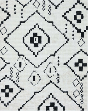 Ivory 8' x 10' Morocco Rectangle Rug
