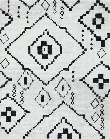 Ivory 8' x 10' Morocco Rectangle Rug