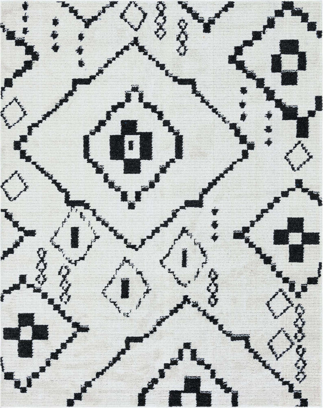 Ivory 8' x 10' Morocco Rectangle Rug