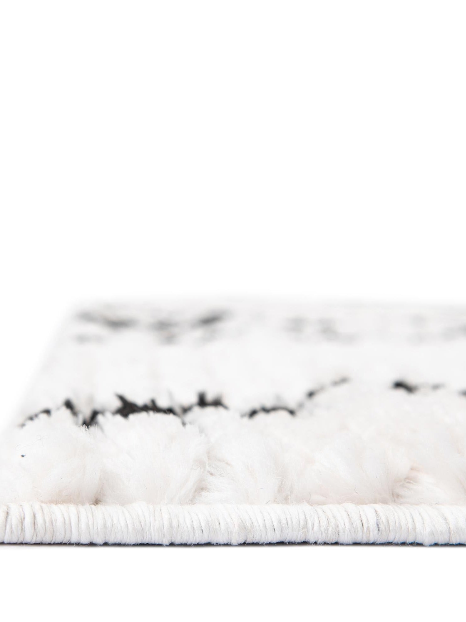 Ivory 8' x 10' Morocco Rectangle Area Rug 100% Polyester Traditional Classic Carpet for Moroccan Inspired Interior Design Home Decor for Sale at Rug Engine