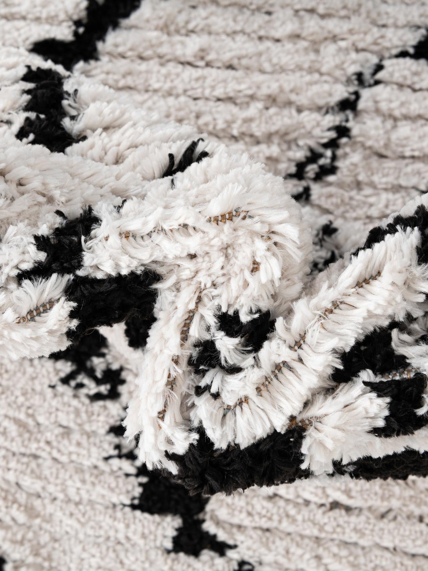 Ivory 8' x 10' Morocco Rectangle Area Rug 100% Polyester Traditional Classic Carpet for Moroccan Inspired Interior Design Home Decor for Sale at Rug Engine