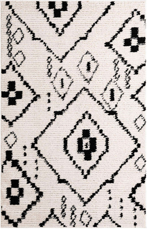 Ivory 5' 1 x 8' Morocco Rectangle Rug