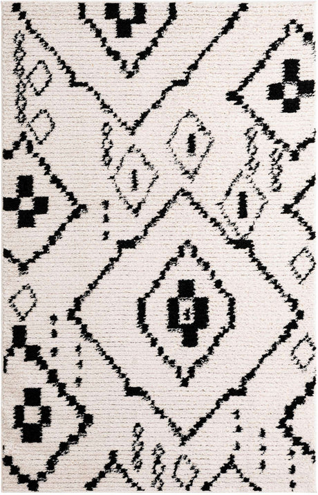 Ivory 5' 1 x 8' Morocco Rectangle Rug