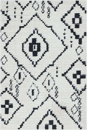 Ivory 4' 1 x 6' 1 Morocco Rectangle Rug