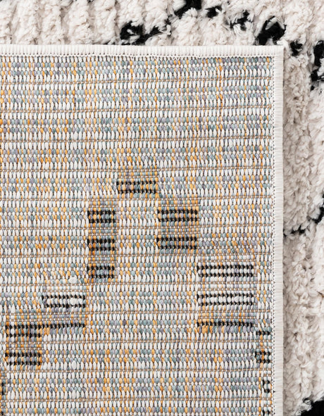 Ivory 2' 7 x 10' Morocco Runner Area Rug 100% Polyester Traditional Classic Carpet for Moroccan Inspired Interior Design Home Decor for Sale at Rug Engine