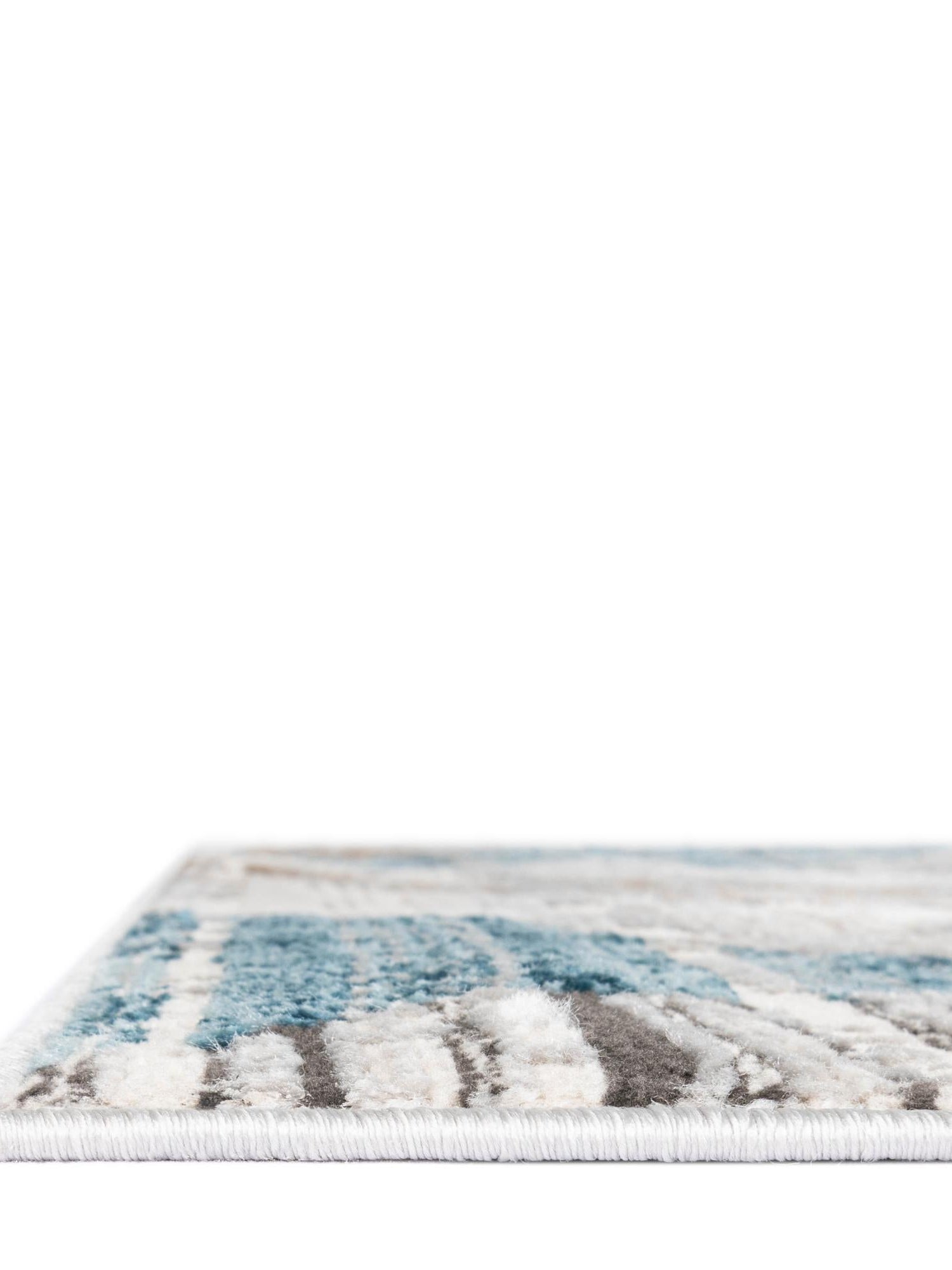 Blue 9' x 12' 2 Leipzig Rectangle Area Rug 75% Polypropylene & 25% Polyester Modern Contemporary Carpet for Kitchens, Bedroom, Living Room Home Decor for Sale at Rug Engine