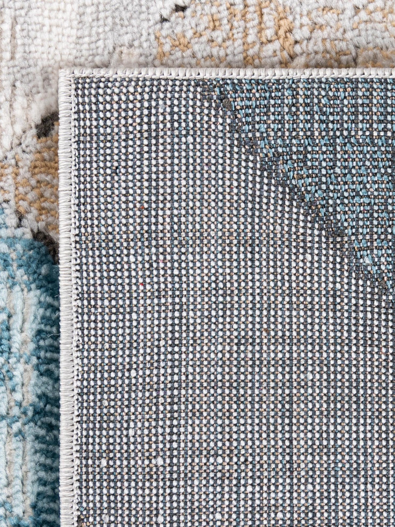 Blue 9' x 12' 2 Leipzig Rectangle Area Rug 75% Polypropylene & 25% Polyester Modern Contemporary Carpet for Kitchens, Bedroom, Living Room Home Decor for Sale at Rug Engine