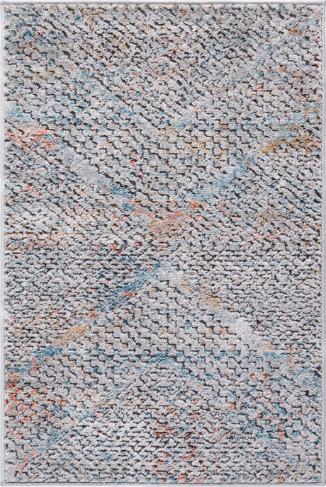 Multicolor 2' 2 x 3' 1 Leipzig Rectangle Area Rug 75% Polypropylene & 25% Polyester Modern Contemporary Carpet for Kitchens, Bedroom, Living Room Home Decor for Sale at Rug Engine