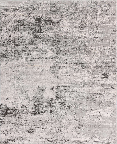 Gray 8' x 10' Leipzig Rectangle Area Rug 75% Polypropylene & 25% Polyester Modern Contemporary Carpet for Kitchens, Bedroom, Living Room Home Decor for Sale at Rug Engine