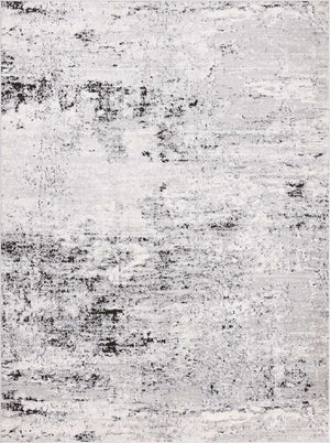 Gray 8' x 11' Leipzig Rectangle Area Rug 75% Polypropylene & 25% Polyester Modern Contemporary Carpet for Kitchens, Bedroom, Living Room Home Decor for Sale at Rug Engine