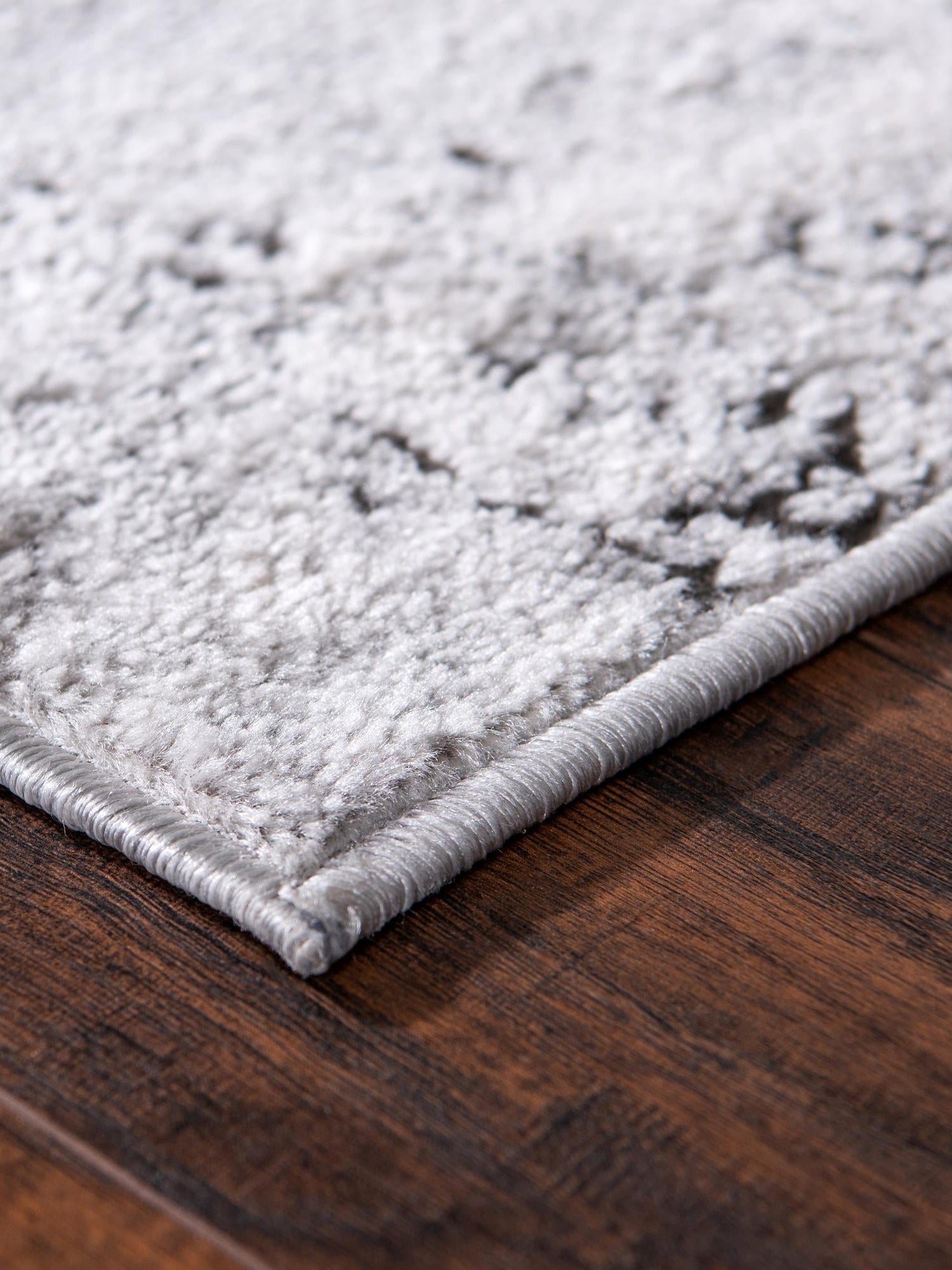 Gray 8' x 10' Leipzig Rectangle Area Rug 75% Polypropylene & 25% Polyester Modern Contemporary Carpet for Kitchens, Bedroom, Living Room Home Decor for Sale at Rug Engine