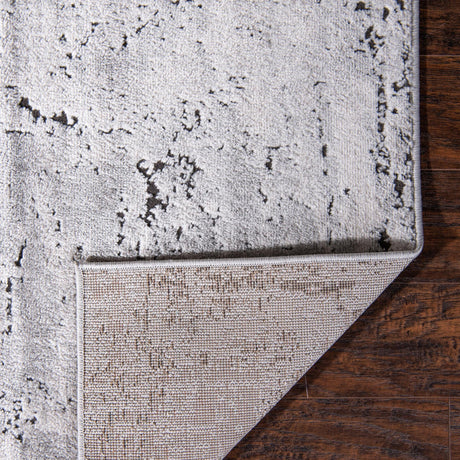 Gray 8' x 10' Leipzig Rectangle Area Rug 75% Polypropylene & 25% Polyester Modern Contemporary Carpet for Kitchens, Bedroom, Living Room Home Decor for Sale at Rug Engine