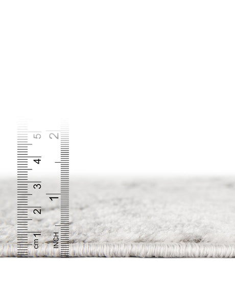 Gray 6' 1 x 9' Leipzig Rectangle Area Rug 75% Polypropylene & 25% Polyester Modern Contemporary Carpet for Kitchens, Bedroom, Living Room Home Decor for Sale at Rug Engine