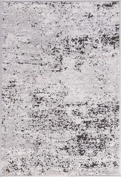 Gray 2' 2 x 3' 1 Leipzig Rectangle Area Rug 75% Polypropylene & 25% Polyester Modern Contemporary Carpet for Kitchens, Bedroom, Living Room Home Decor for Sale at Rug Engine
