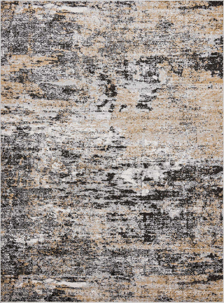 Beige 8' x 11' Leipzig Rectangle Area Rug 75% Polypropylene & 25% Polyester Modern Contemporary Carpet for Kitchens, Bedroom, Living Room Home Decor for Sale at Rug Engine