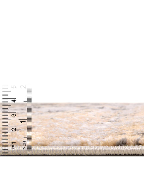 Beige 4' x 6' Leipzig Rectangle Area Rug 75% Polypropylene & 25% Polyester Modern Contemporary Carpet for Kitchens, Bedroom, Living Room Home Decor for Sale at Rug Engine