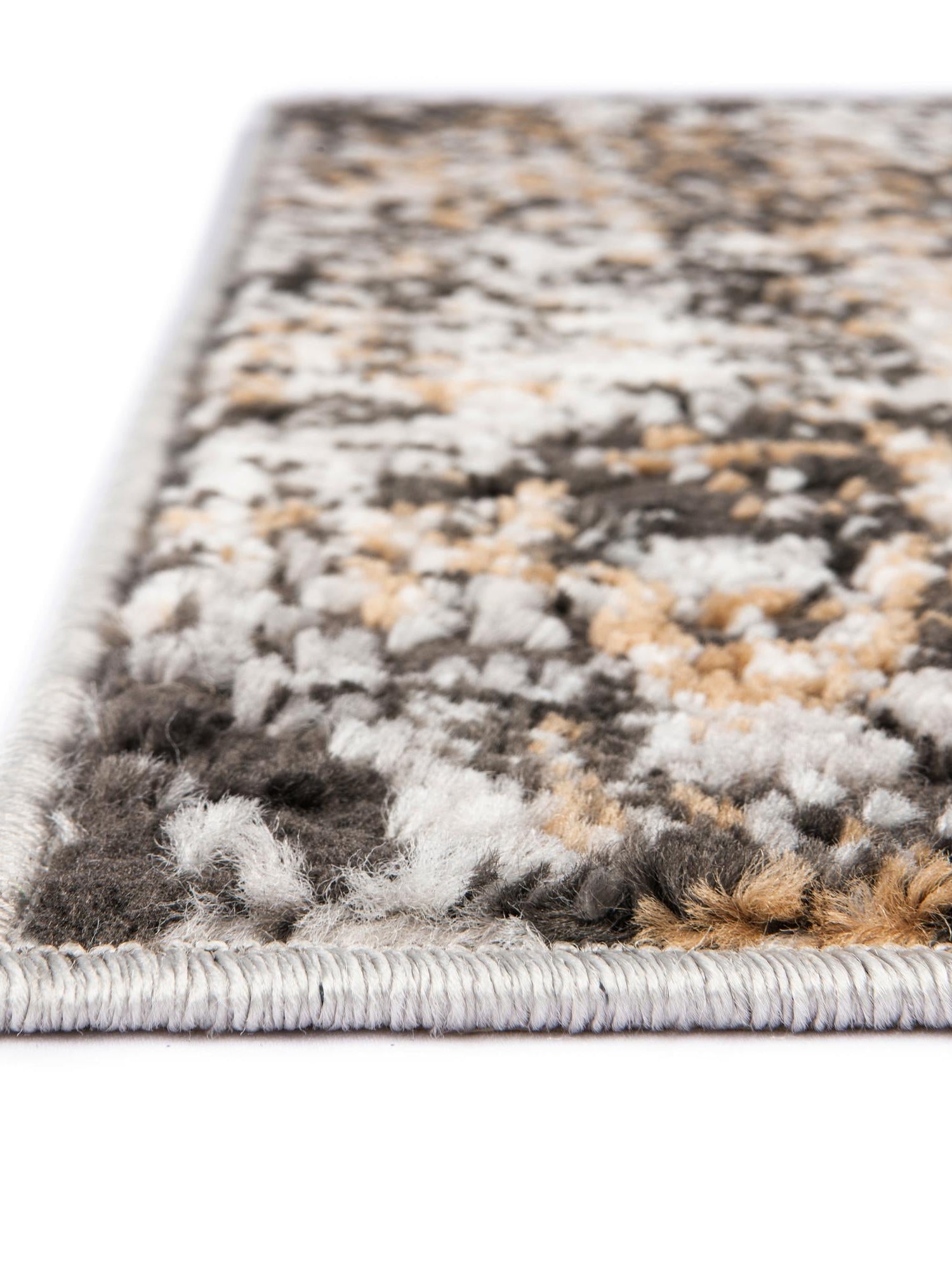 Beige 4' x 6' Leipzig Rectangle Area Rug 75% Polypropylene & 25% Polyester Modern Contemporary Carpet for Kitchens, Bedroom, Living Room Home Decor for Sale at Rug Engine