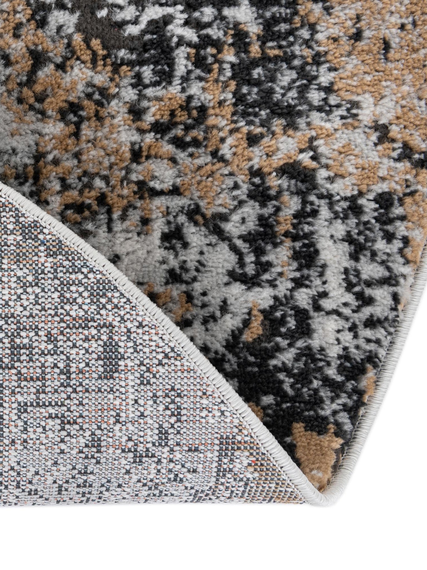 Beige 7' 10 x 7' 10 Leipzig Round Area Rug 75% Polypropylene & 25% Polyester Modern Contemporary Carpet for Kitchens, Bedroom, Living Room Home Decor for Sale at Rug Engine