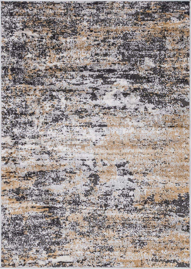 Beige 4' x 6' Leipzig Rectangle Area Rug 75% Polypropylene & 25% Polyester Modern Contemporary Carpet for Kitchens, Bedroom, Living Room Home Decor for Sale at Rug Engine