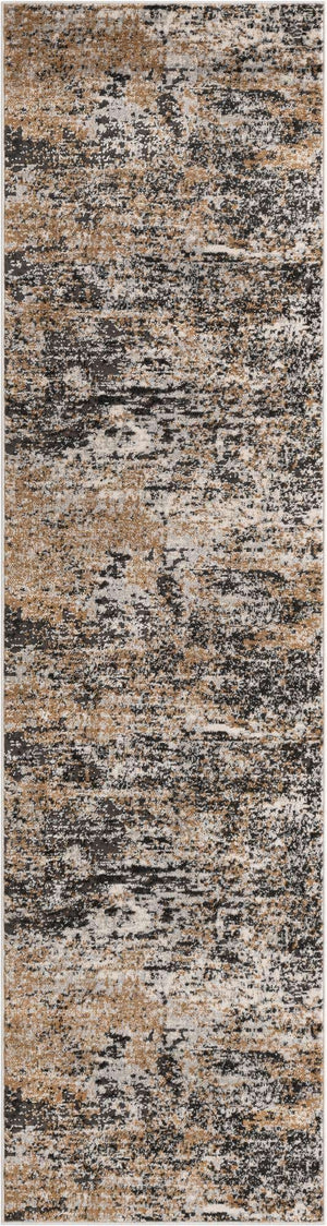 Beige 2' 7 x 10' Leipzig Runner Area Rug 75% Polypropylene & 25% Polyester Modern Contemporary Carpet for Kitchens, Bedroom, Living Room Home Decor for Sale at Rug Engine