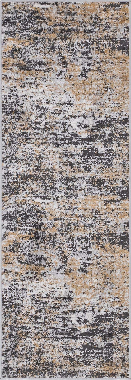 Beige 2' 2 x 6' 1 Leipzig Runner Area Rug 75% Polypropylene & 25% Polyester Modern Contemporary Carpet for Kitchens, Bedroom, Living Room Home Decor for Sale at Rug Engine