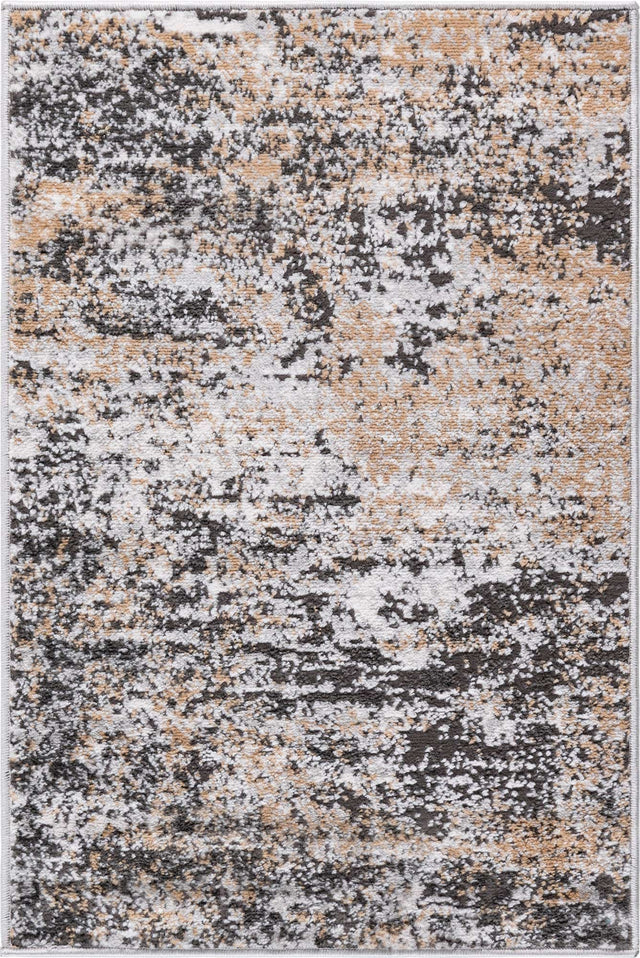 Beige 2' 2 x 3' Leipzig Rectangle Area Rug 75% Polypropylene & 25% Polyester Modern Contemporary Carpet for Kitchens, Bedroom, Living Room Home Decor for Sale at Rug Engine