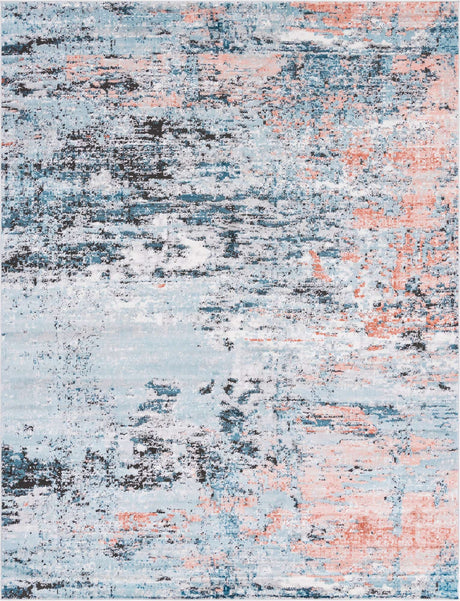 Multicolor 9' x 12' 2 Leipzig Rectangle Area Rug 75% Polypropylene & 25% Polyester Modern Contemporary Carpet for Kitchens, Bedroom, Living Room Home Decor for Sale at Rug Engine
