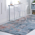 Multicolor 7' 1 x 10' Leipzig Rectangle Area Rug 75% Polypropylene & 25% Polyester Modern Contemporary Carpet for Kitchens, Bedroom, Living Room Home Decor for Sale at Rug Engine