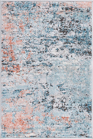 Multicolor 2' 2 x 3' 1 Leipzig Rectangle Area Rug 75% Polypropylene & 25% Polyester Modern Contemporary Carpet for Kitchens, Bedroom, Living Room Home Decor for Sale at Rug Engine