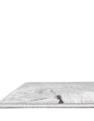 Gray 7' 1 x 10' Leipzig Rectangle Area Rug 75% Polypropylene & 25% Polyester Modern Contemporary Carpet for Kitchens, Bedroom, Living Room Home Decor for Sale at Rug Engine