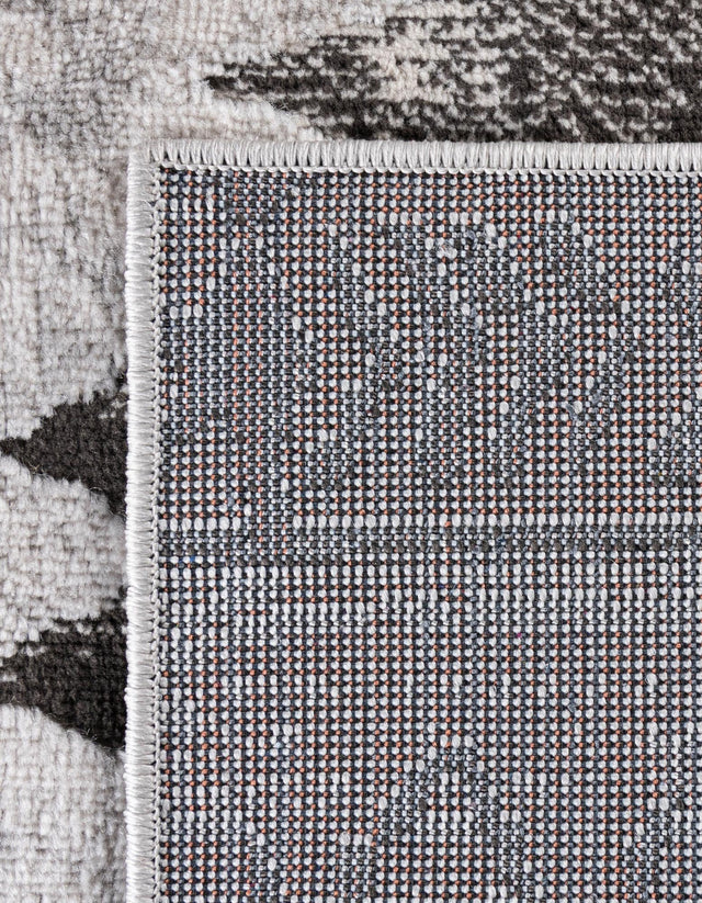 Gray 7' 1 x 10' Leipzig Rectangle Area Rug 75% Polypropylene & 25% Polyester Modern Contemporary Carpet for Kitchens, Bedroom, Living Room Home Decor for Sale at Rug Engine