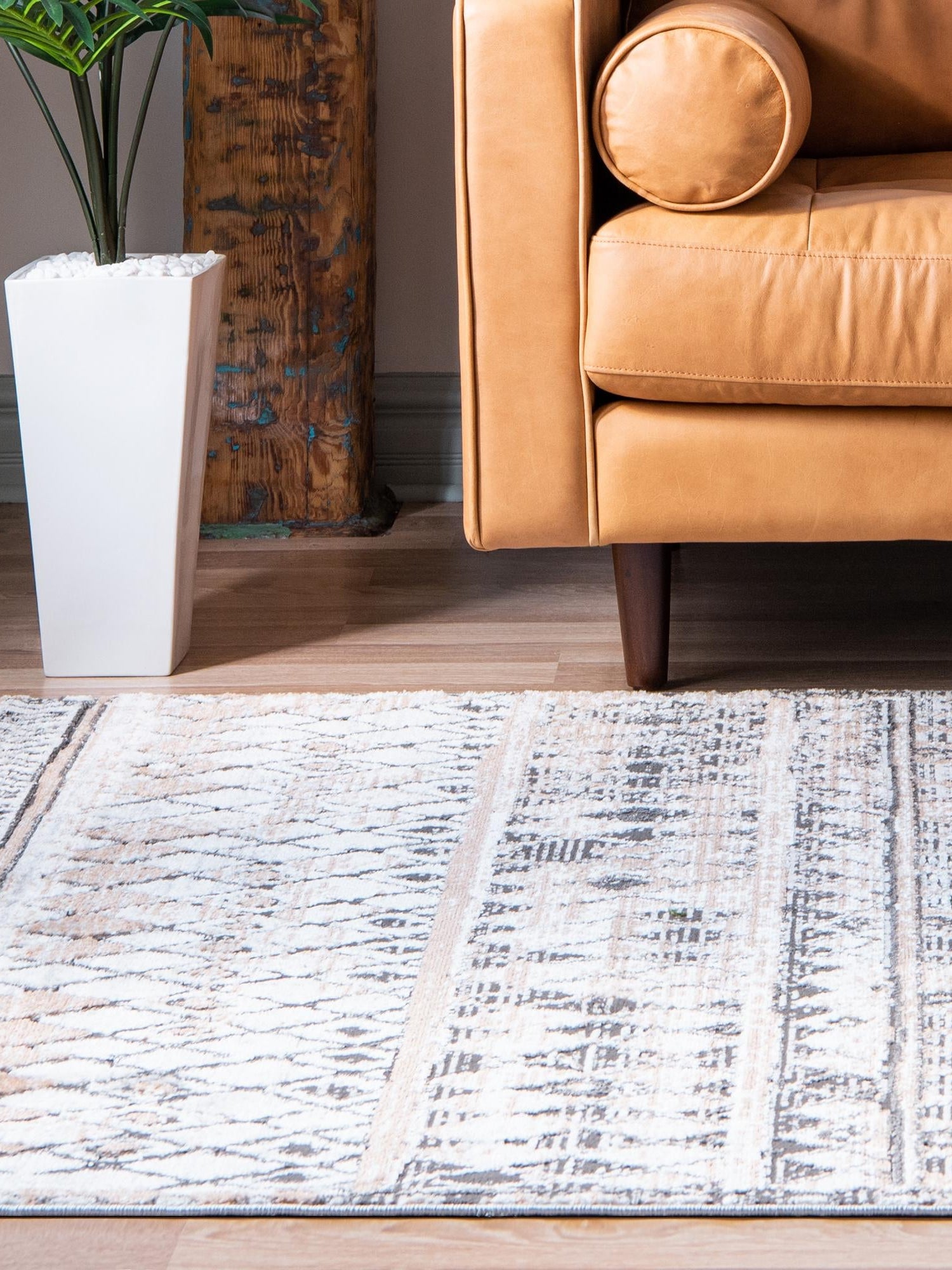 Beige 9' x 12' 2 Leipzig Rectangle Area Rug 75% Polypropylene & 25% Polyester Modern Contemporary Carpet for Kitchens, Bedroom, Living Room Home Decor for Sale at Rug Engine