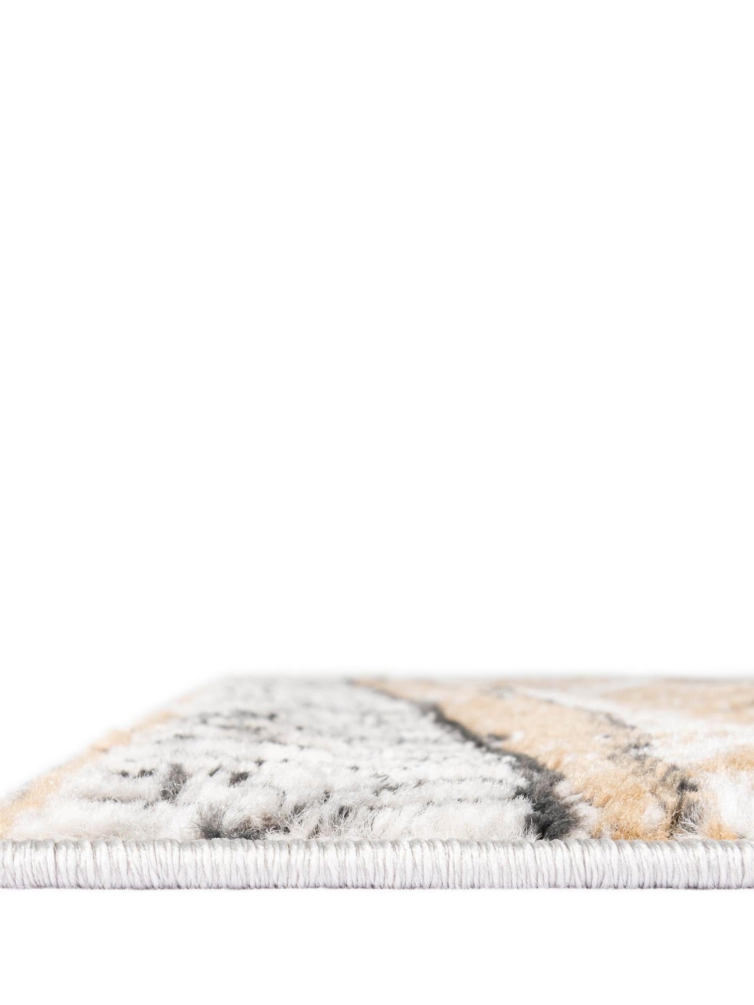 Beige 2' 2 x 6' 1 Leipzig Runner Area Rug 75% Polypropylene & 25% Polyester Modern Contemporary Carpet for Kitchens, Bedroom, Living Room Home Decor for Sale at Rug Engine